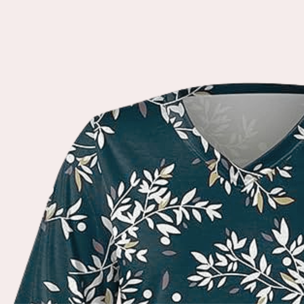 Thais - Klassieke vintage blouse voor dames